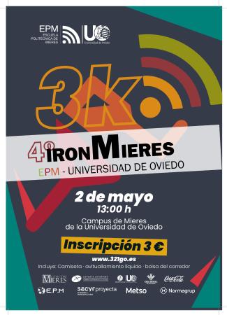 Imagen ABIERTAS LAS INSCRIPCIONES PARA LA IV CARRERA IRONMIERES