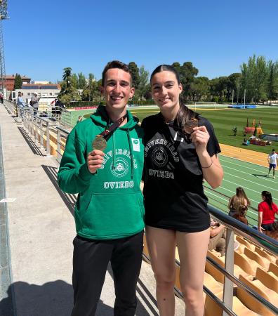 Imagen DOS MEDALLAS EN EL CAMPEONATO DE ESPAÑA UNIVERSITARIO DE ATLETISMO