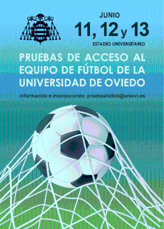 Imagen PRUEBAS DE ACCESO AL EQUIPO DE FÚTBOL DE LA UNIVERSIDAD DE OVIEDO...