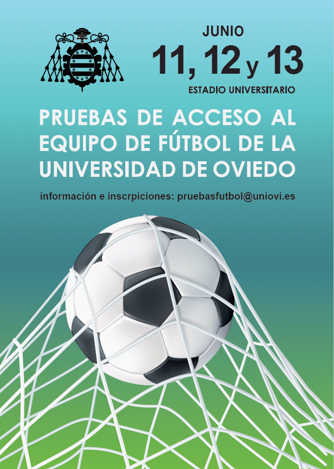 Imagen PRUEBAS DE ACCESO AL EQUIPO DE FÚTBOL DE LA UNIVERSIDAD DE OVIEDO 06/05/2024
