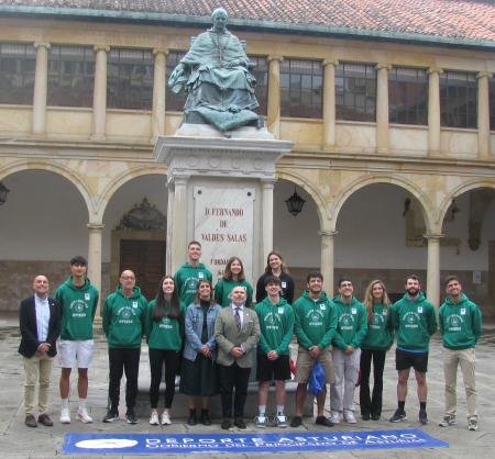 Imagen RECEPCIÓN A LOS MEDALLISTAS EN LOS CAMPEONATOS DE ASTURIAS UNIVERSITARIOS
